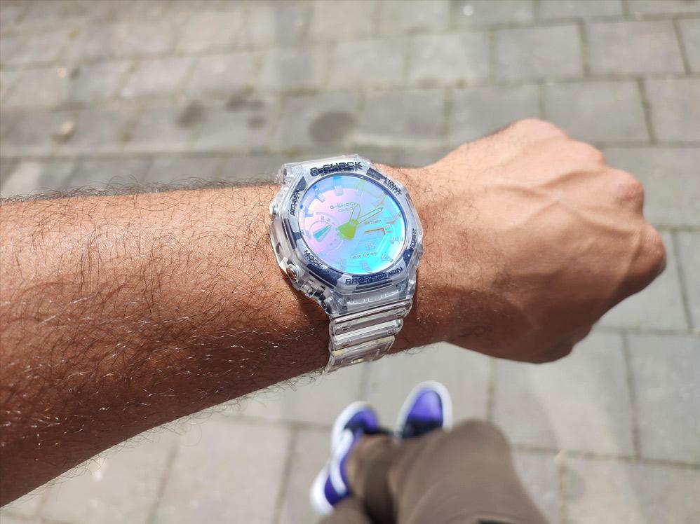 Casio G-Shock GA-2100SRS-7A — купить наручные часы в TEMPUS Оригинал