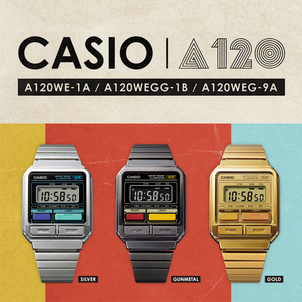 Casio A-120WEG-9A